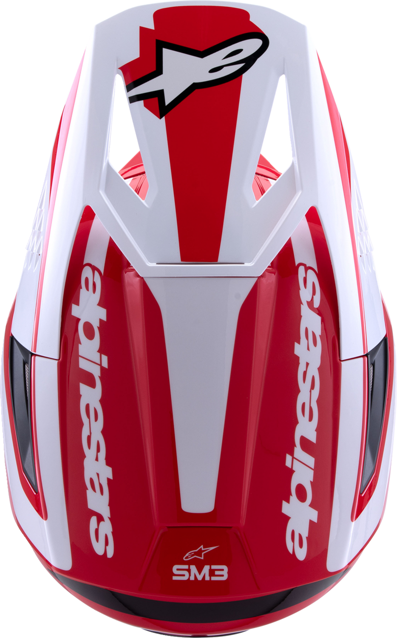 Alpinestars - SM3 Helmet - Heat - Gloss Red/White/Black