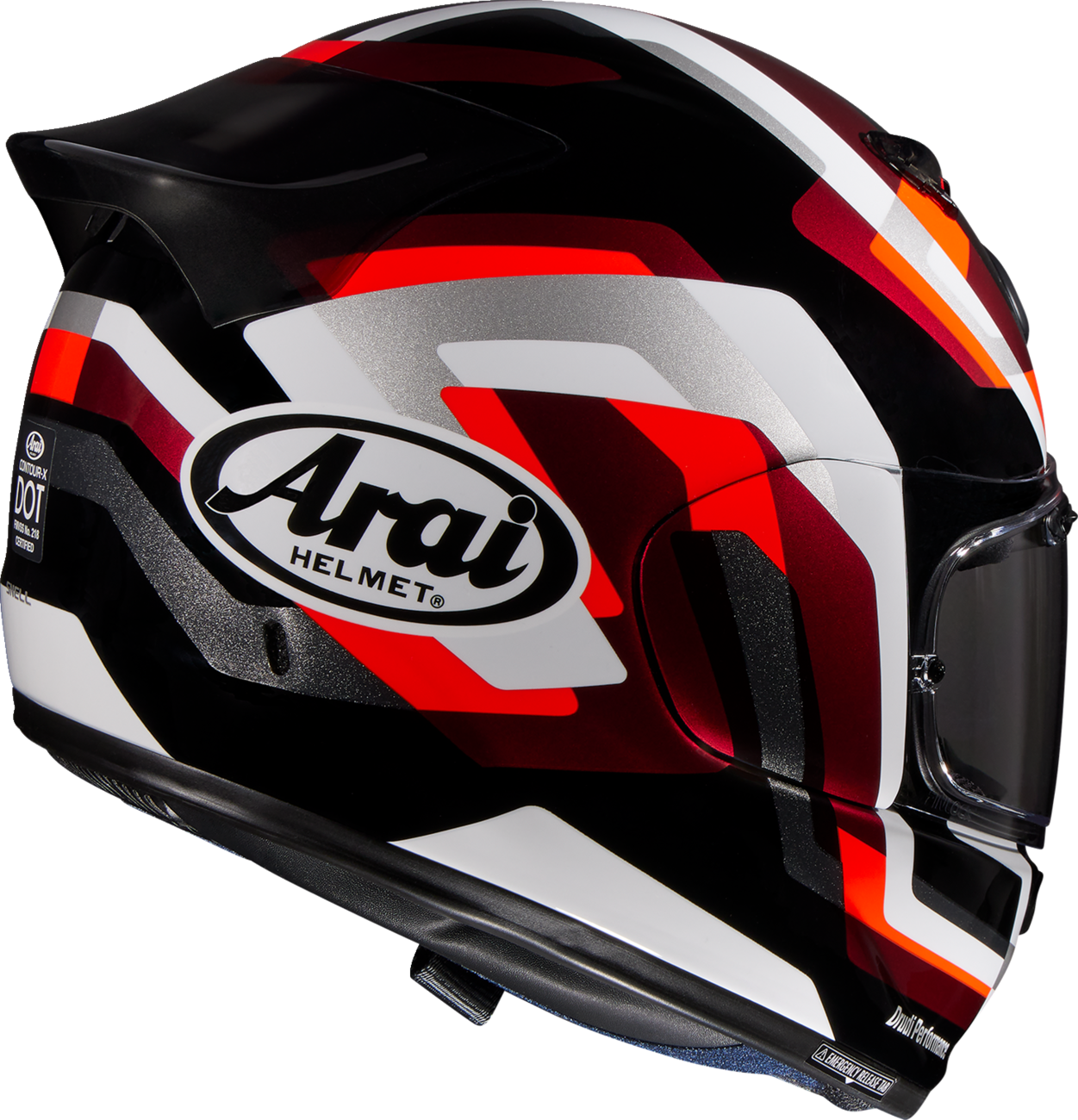 Arai Helmets - Contour-X Helmet - Snake - Red