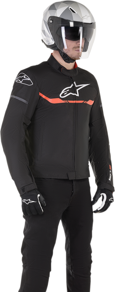 Alpinestars - T-SP S Waterproof Jacket - Black/Red Fluo
