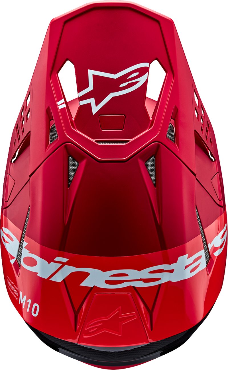 Alpinestars - Supertech M10 Helmet - Flood - MIPS® - Red Fluo/Red