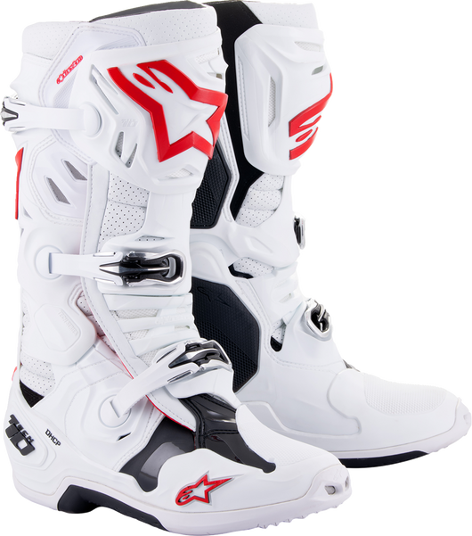 Alpinestars - Tech 10 Supervented Boots - White/Red