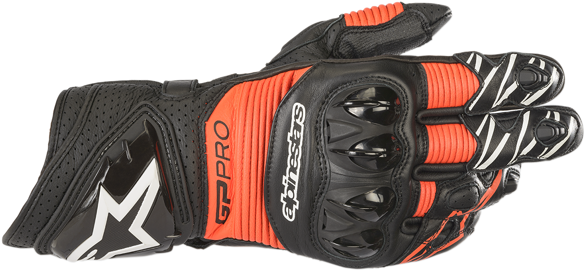 Alpinestars - GP Pro RS3 Gloves - Black/Fluo Red