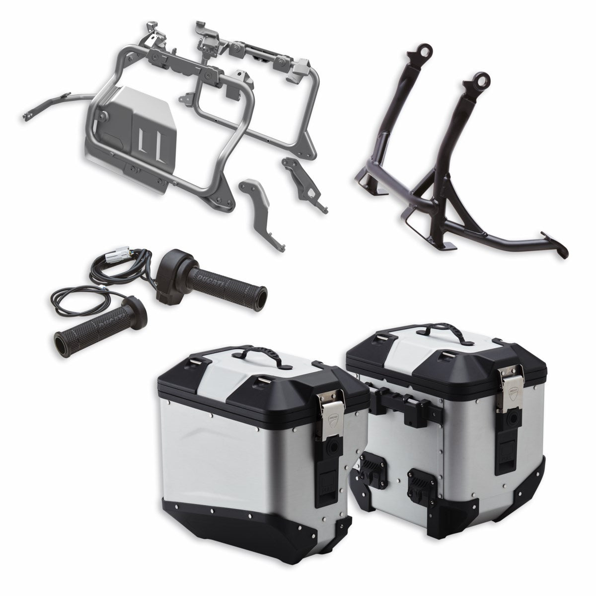 97981102CA - Multistrada V4 Touring ALUMINUM Accessory Package