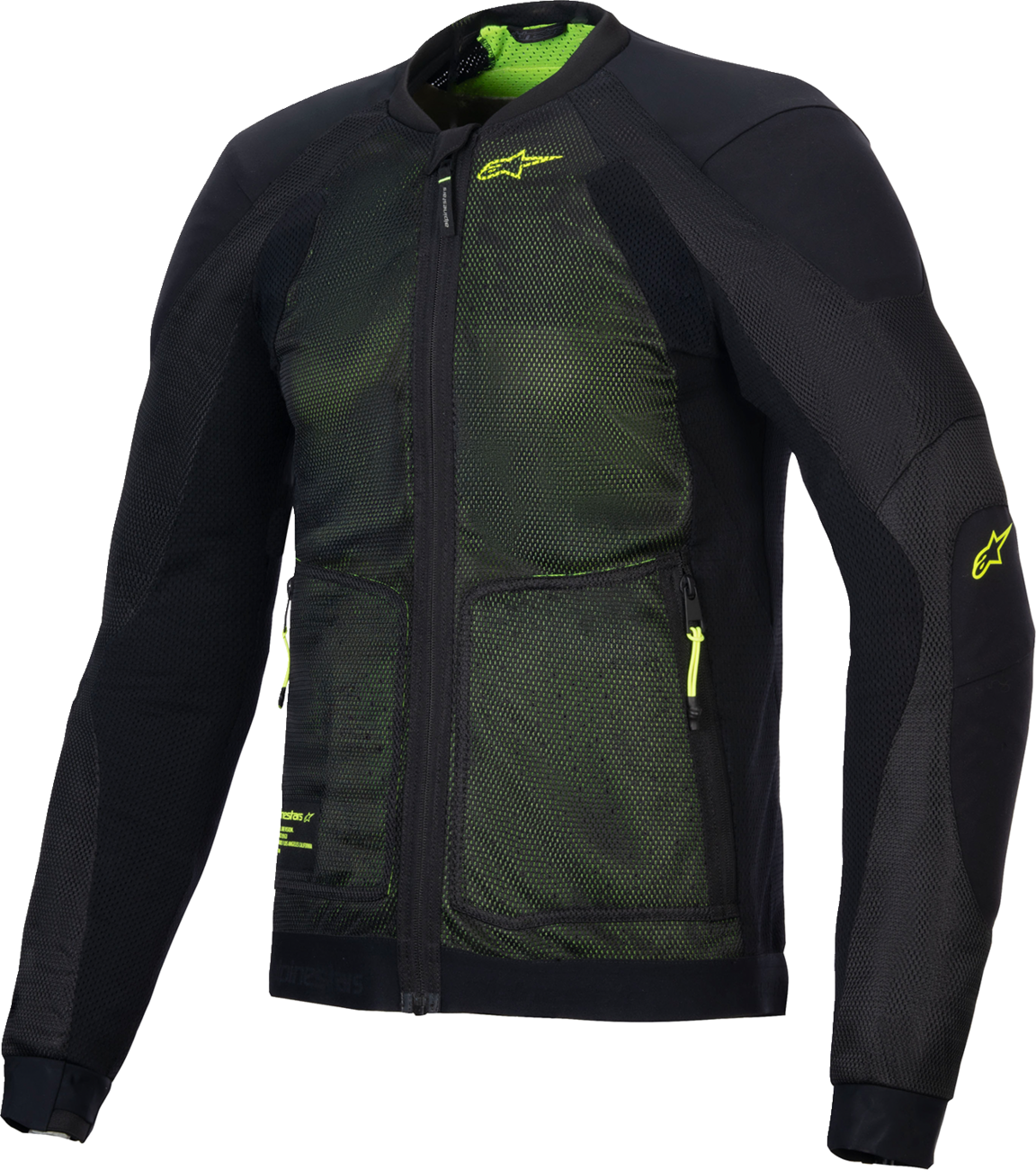Alpinestars - Troop-Air Jacket - Black/Fluo Yellow