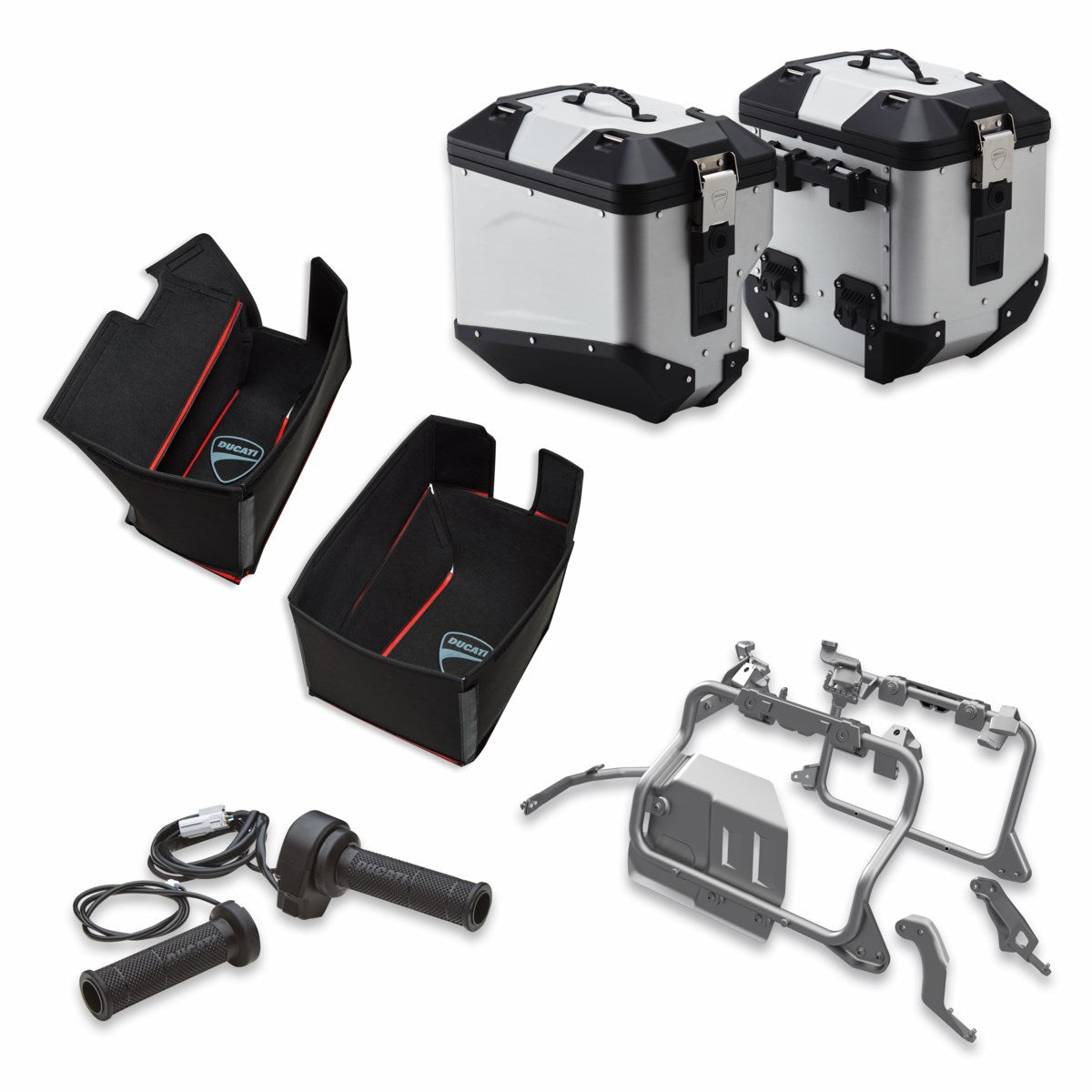 97981293AA - Multistrada V4 Touring aluminum accessory package