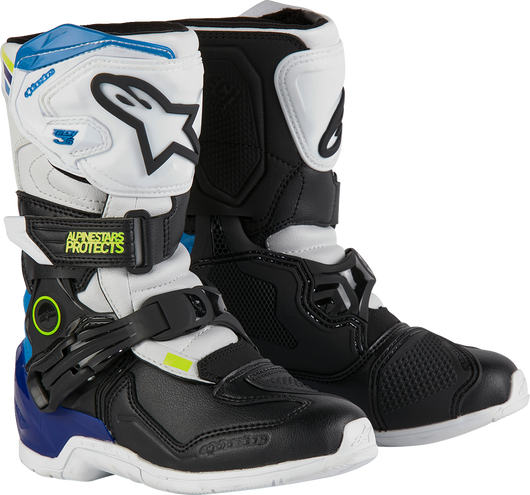 Alpinestars - Kids Tech 3S Boots - White/Black/Blue