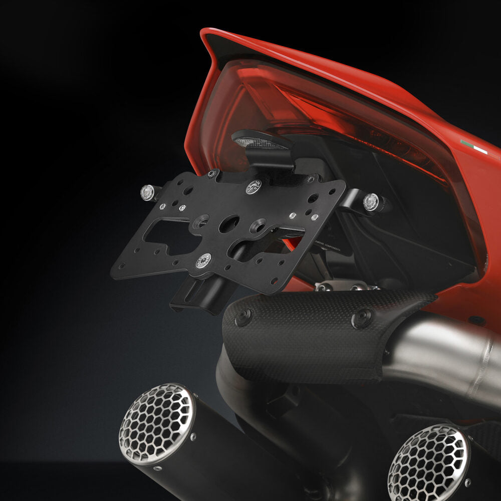 PT539 - RIZOMA - Fox License Plate Support Kit - Termignoni Under-tail