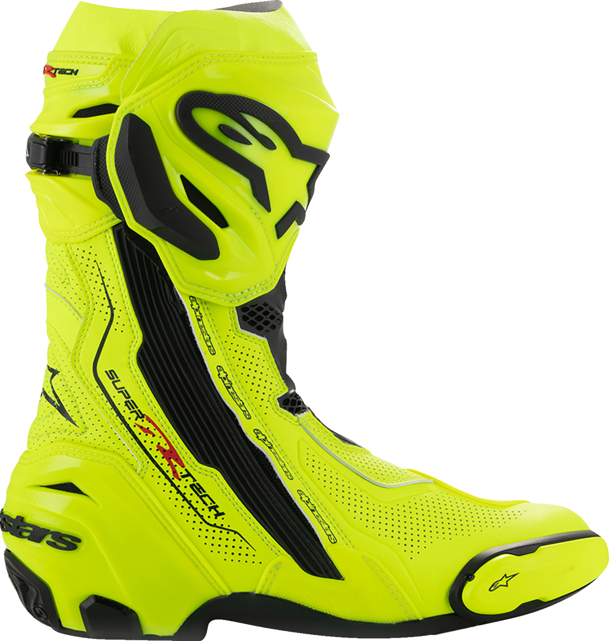 Alpinestars - Supertech R Vented Boots - Fluorescent Yellow/Black
