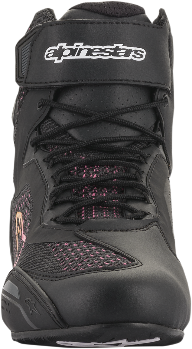 Alpinestars - Stella Faster-3 Rideknit Shoes - Black/Yellow/Pink