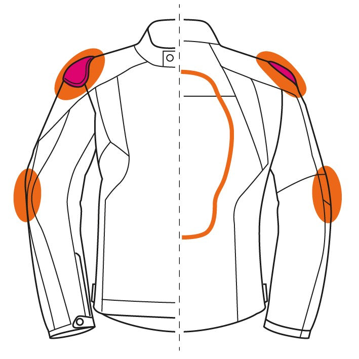 9810962 - Ducati Vector Leather-Fabric Jacket
