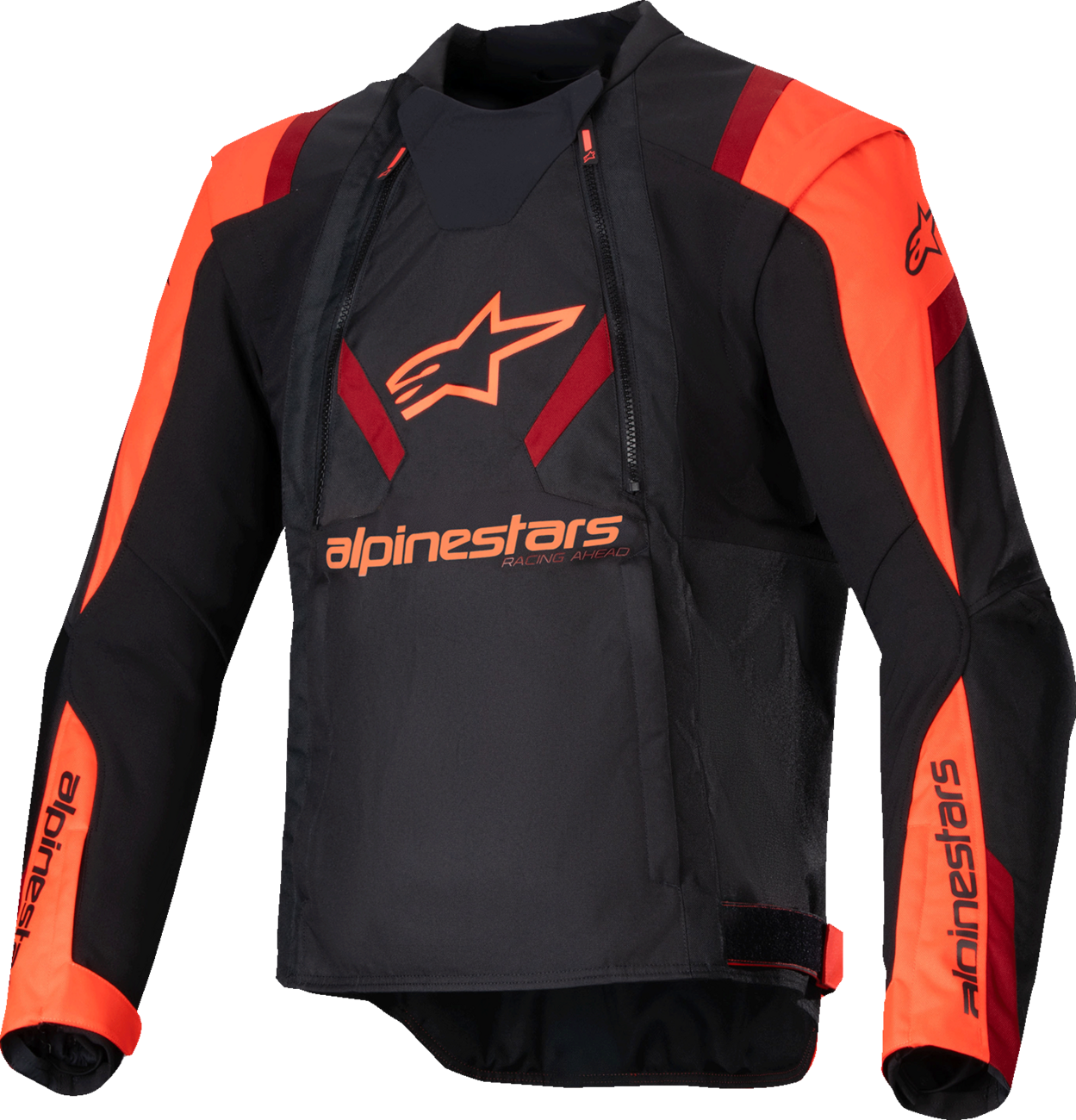 Alpinestars - T-Stunt Air Jacket - Black/Red Fluo/Dark Red