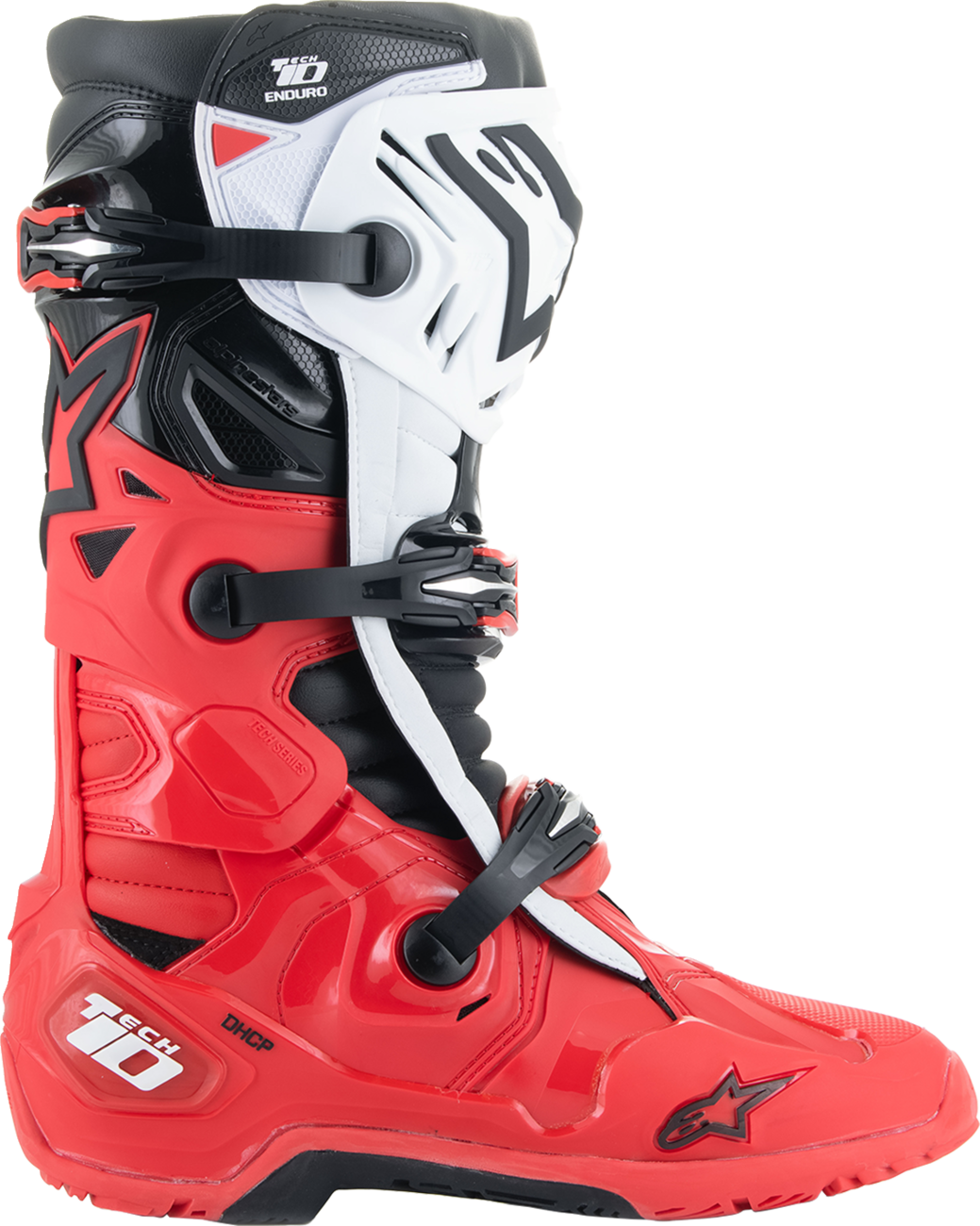 Alpinestars - Tech 10 Enduro Boots - Bright Red/Black/White