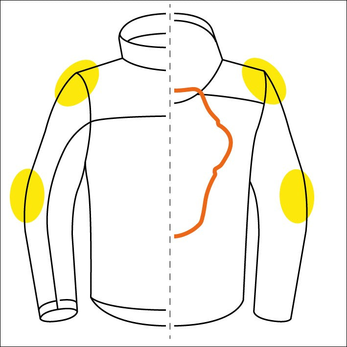 98110022 - Ducati Outdoor C4 Fabric Jacket