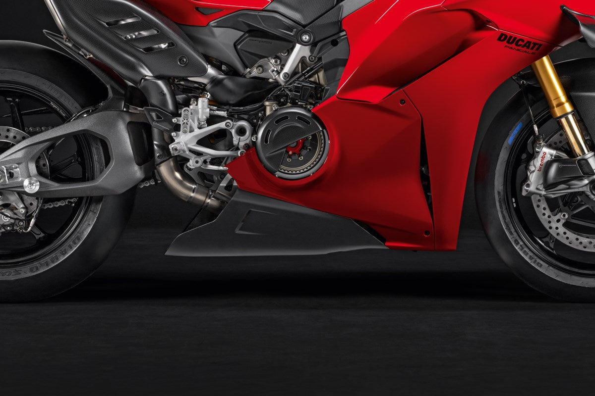 97181321AA - Belly pan for Racing exhausts - Panigale V4