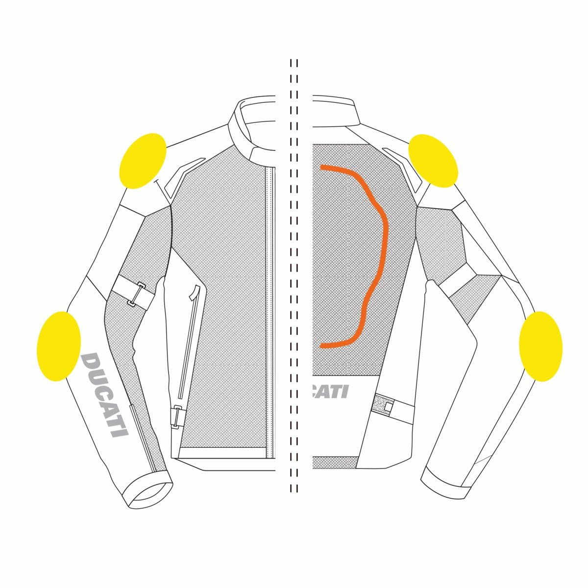 98109253 - Speed Air C2 2.0 Jacket - Black/Yellow