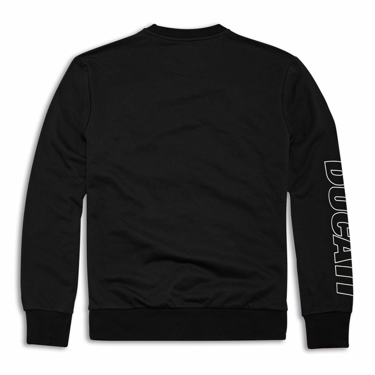 98771205 - Ducati Logo Round-Neck Sweatshirt - Black
