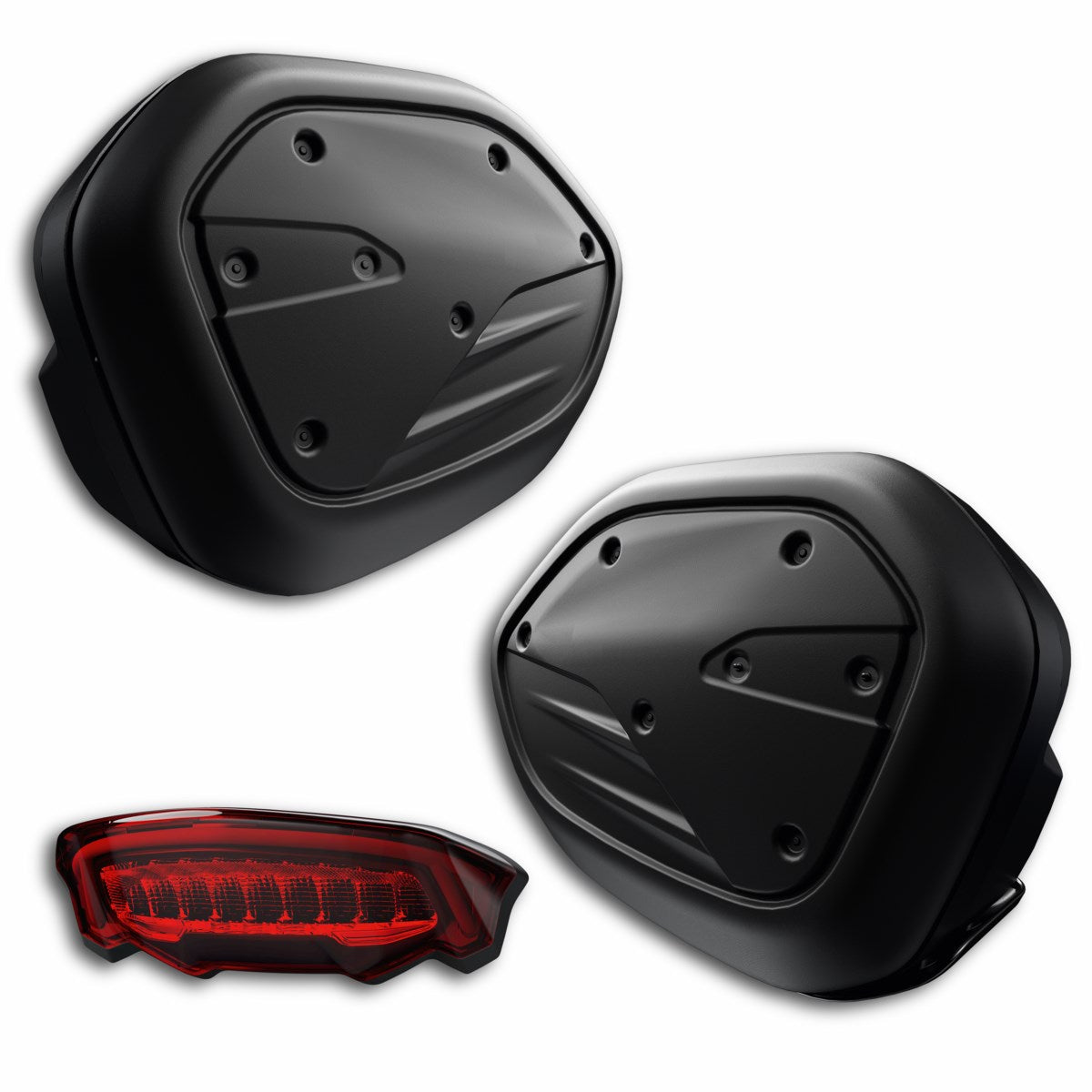 96780391AA - Pair of semi-rigid side panniers - XDiavel V4