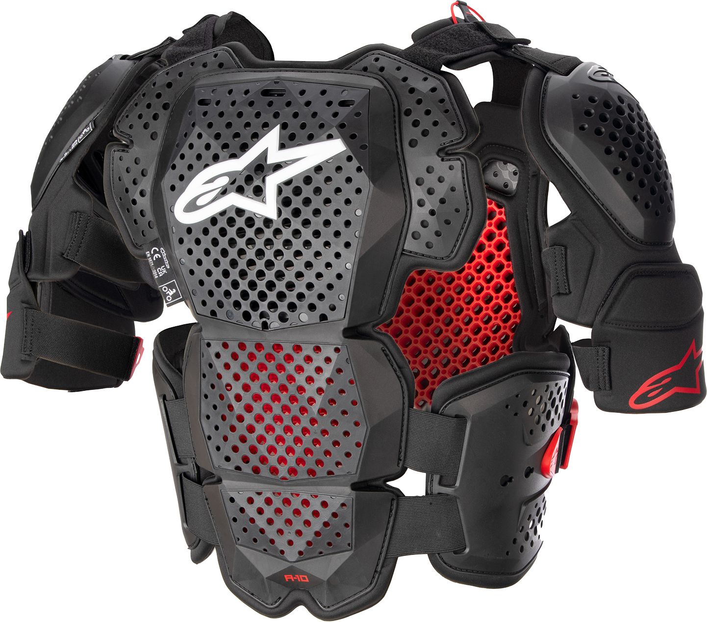 Alpinestars - A-10 v2 Full Roost Guard - Black/Red