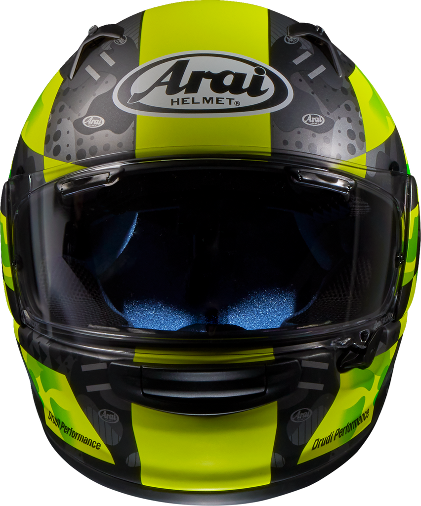 Arai Helmets - Regent-X Helmet - Patch - Yellow Frost – Ducati Omaha