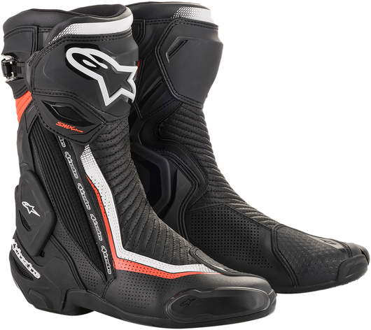 Alpinestars - SMX Plus Vented Boots - Black/White/Red