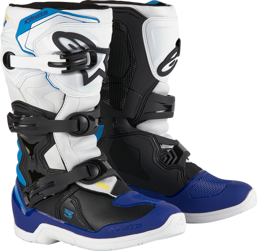 Alpinestars - Youth Tech3S Boots - White/Black/Blue