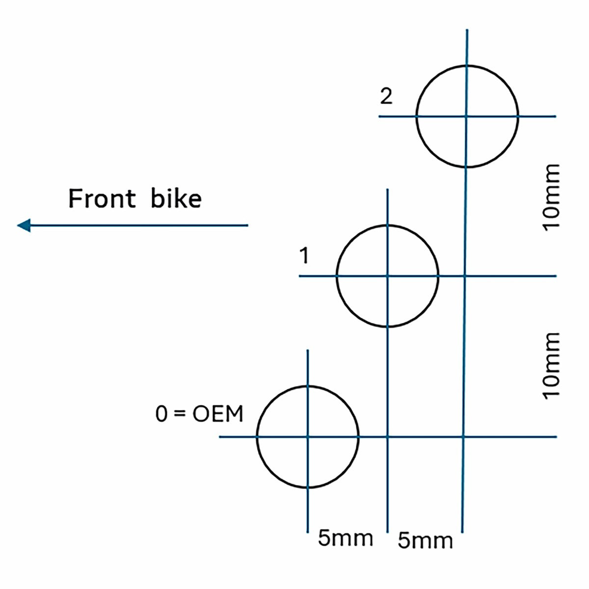 96281073AA - Adjustable rider footpegs - ROAD