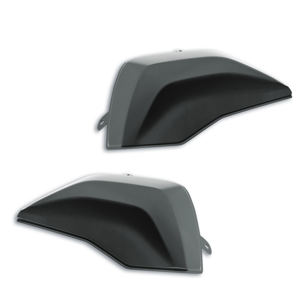 96781561AH - Rigid Side Pannier Cover Set DARK STEALTH – Ducati Omaha