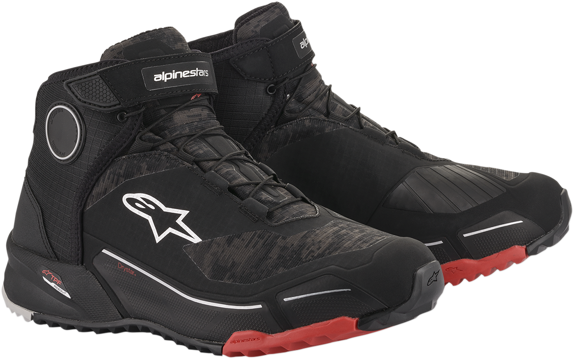 Alpinestars - CR-X Drystar® Shoes - Black/Camo/Red