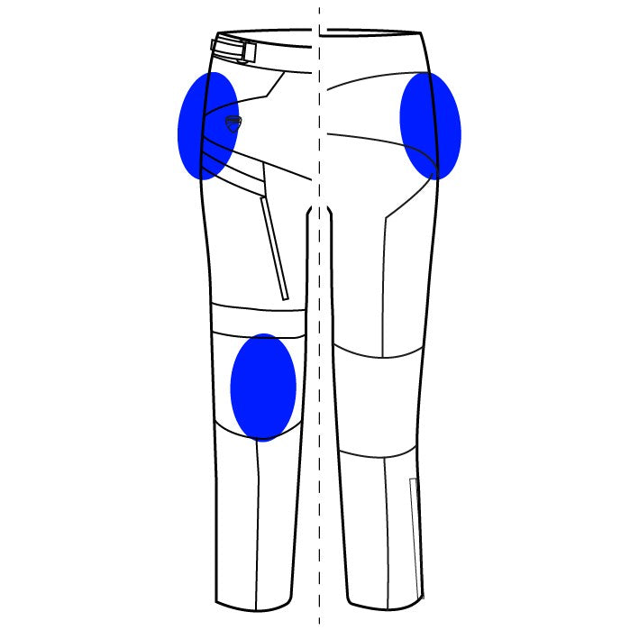 9810987 - Ducati Strada C6 Fabric Pants