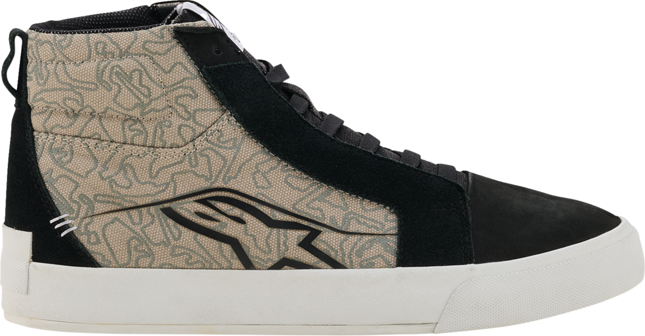 Alpinestars - Ride-63 Canvas Shoes - Black/Cool Gray/White