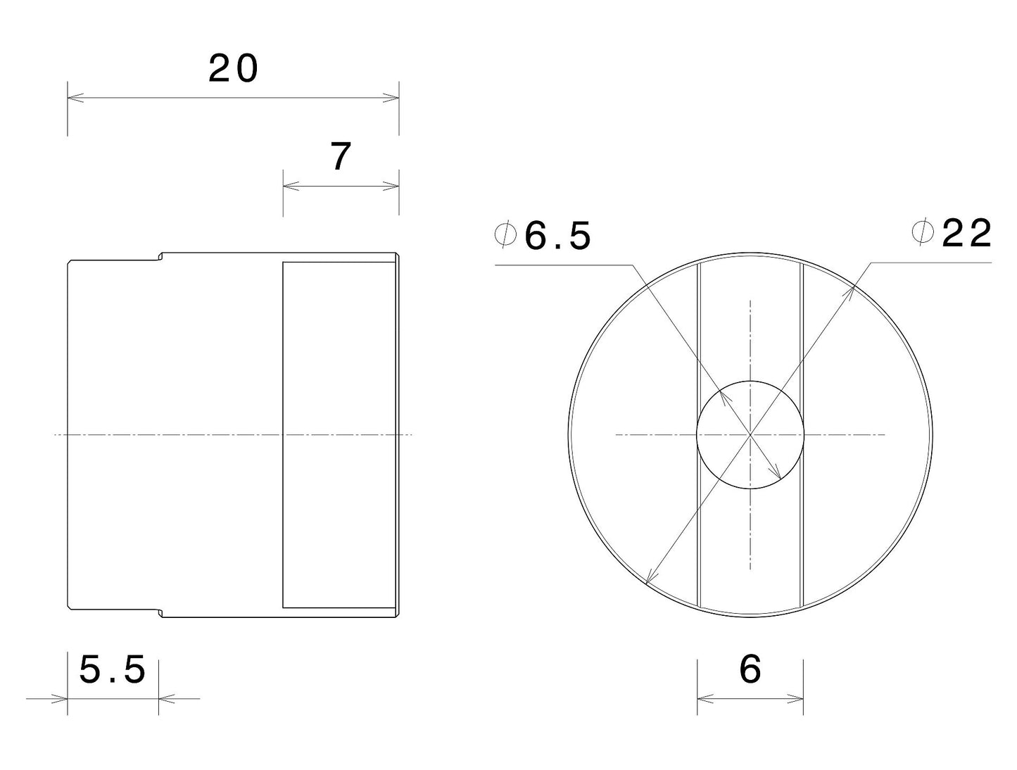 BS729 - RIZOMA - End Mount Mirror Mounting Kit