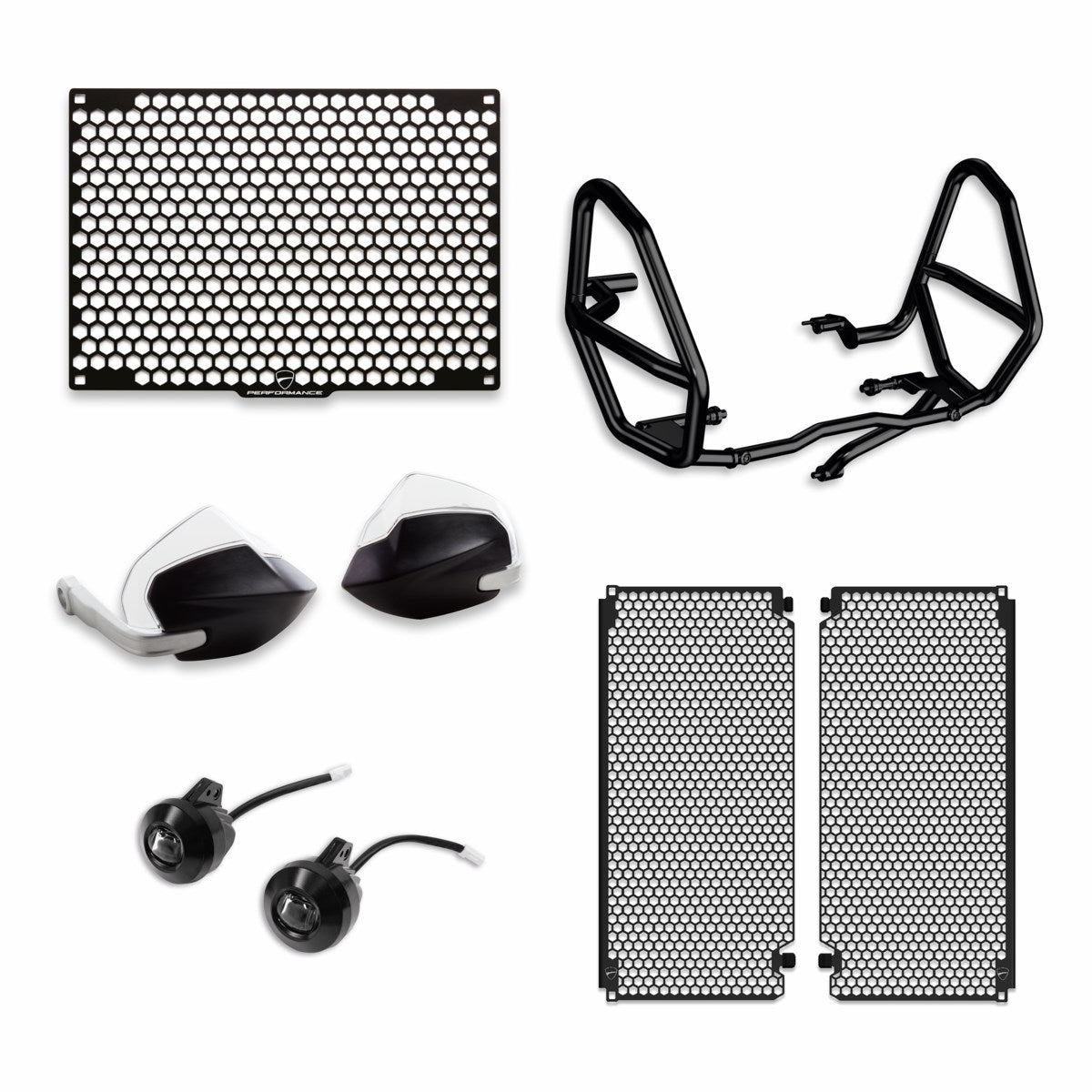 97981284AA - Multistrada V4 Enduro accessory pack - Black