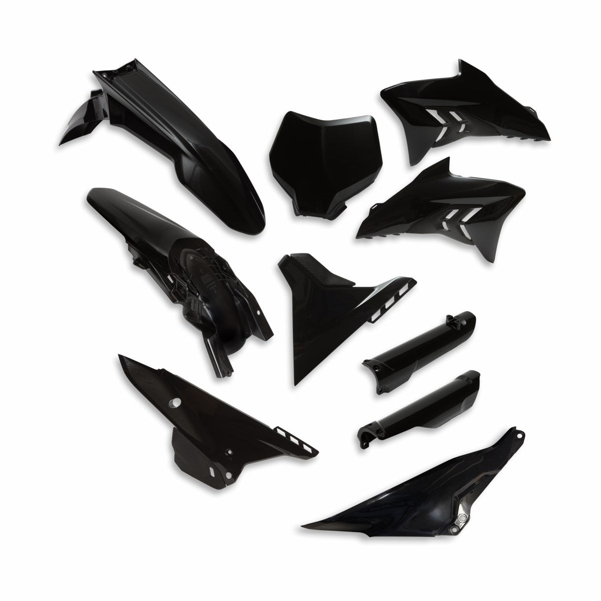 97181561AB - Complete plastic kit - Desmo450 MX - BLACK – Ducati Omaha