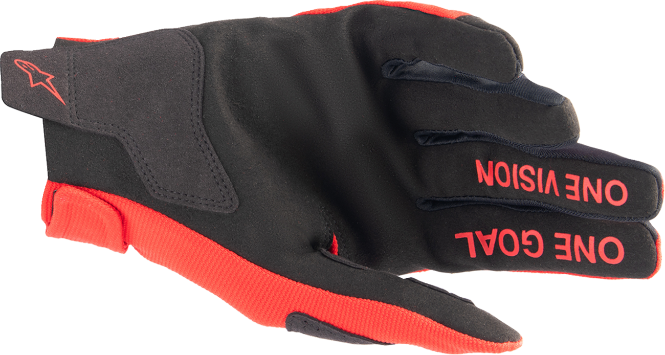 Alpinestars - Radar Gloves - Mars Red/Silver