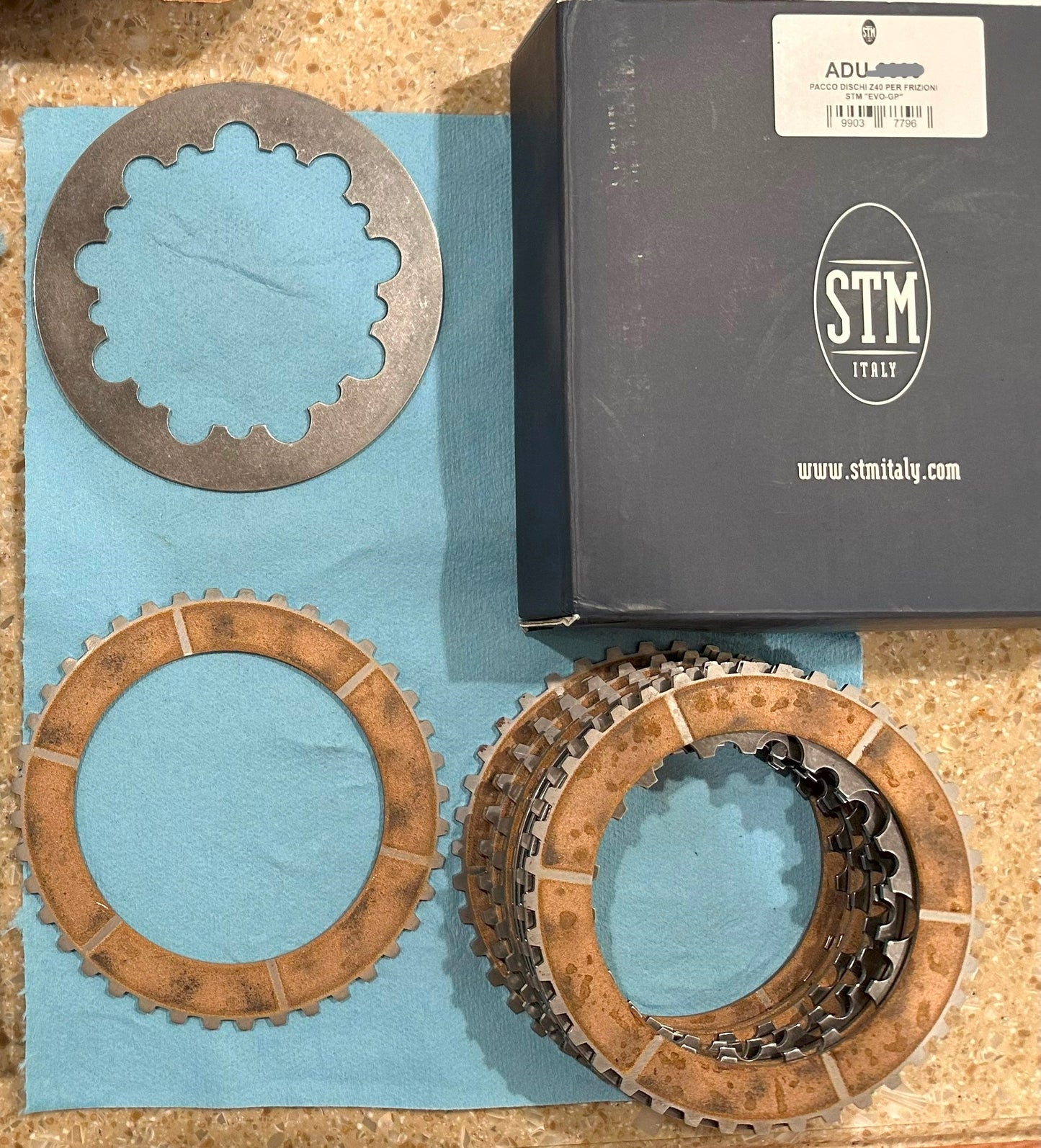 STM Replacement GP EVO 40-Tooth Slipper Clutch Plates