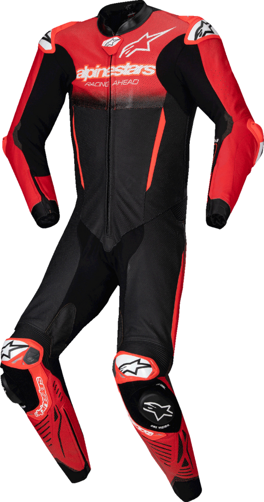 Alpinestars - GP-R7 1-PC Leather Suit - Black/Mid Red