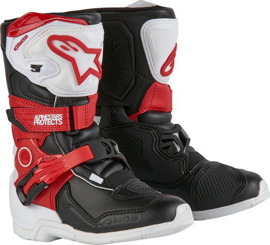 Alpinestars - Kids Tech 3S Boots - Red/Black/White