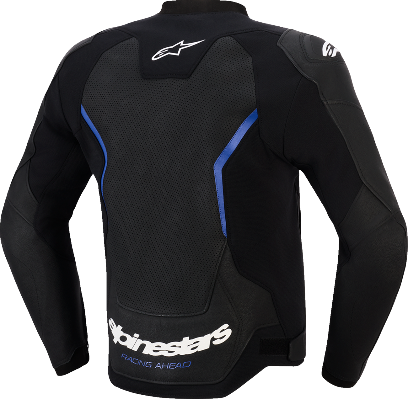 Alpinestars - GP Force v2 Leather Airflow Jacket - Black/Metallic Blue