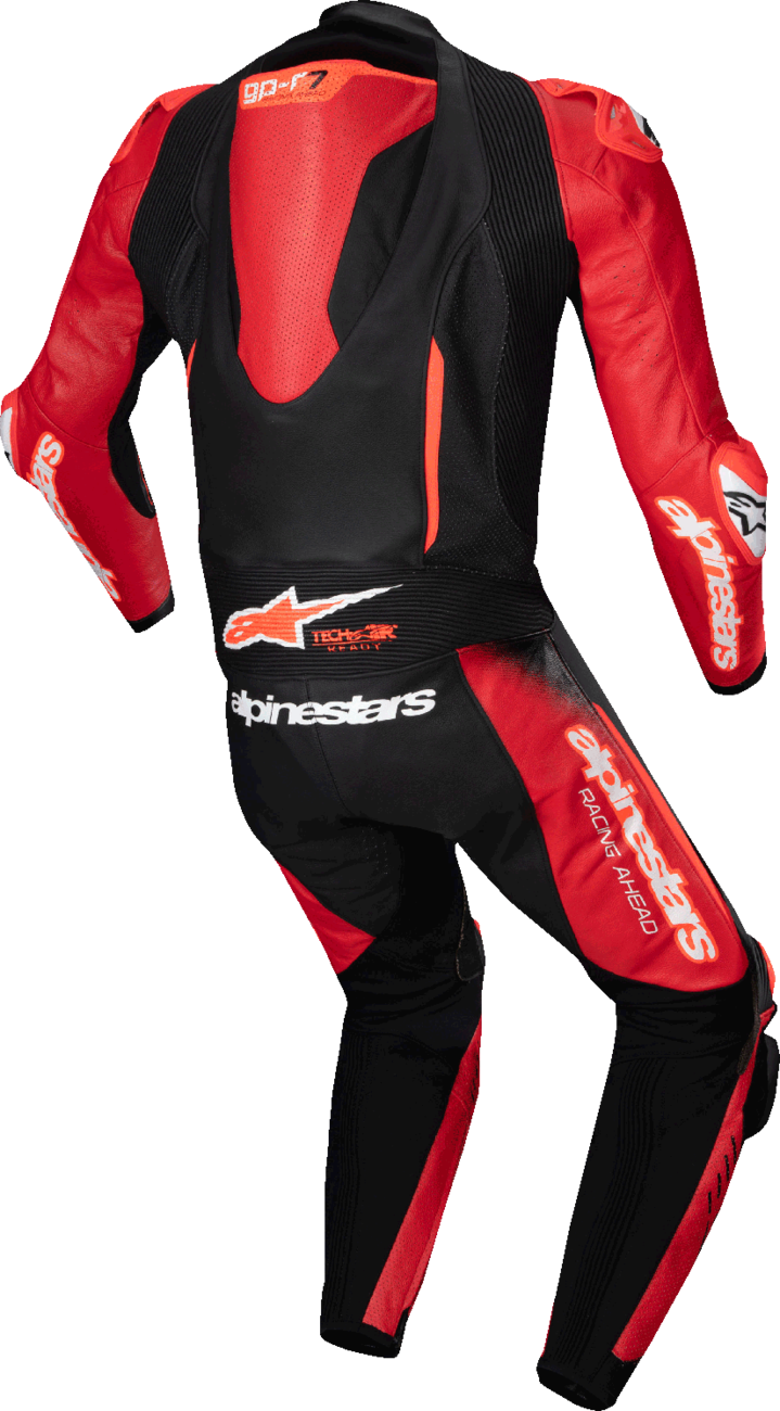Alpinestars - GP-R7 1-PC Leather Suit - Black/Mid Red