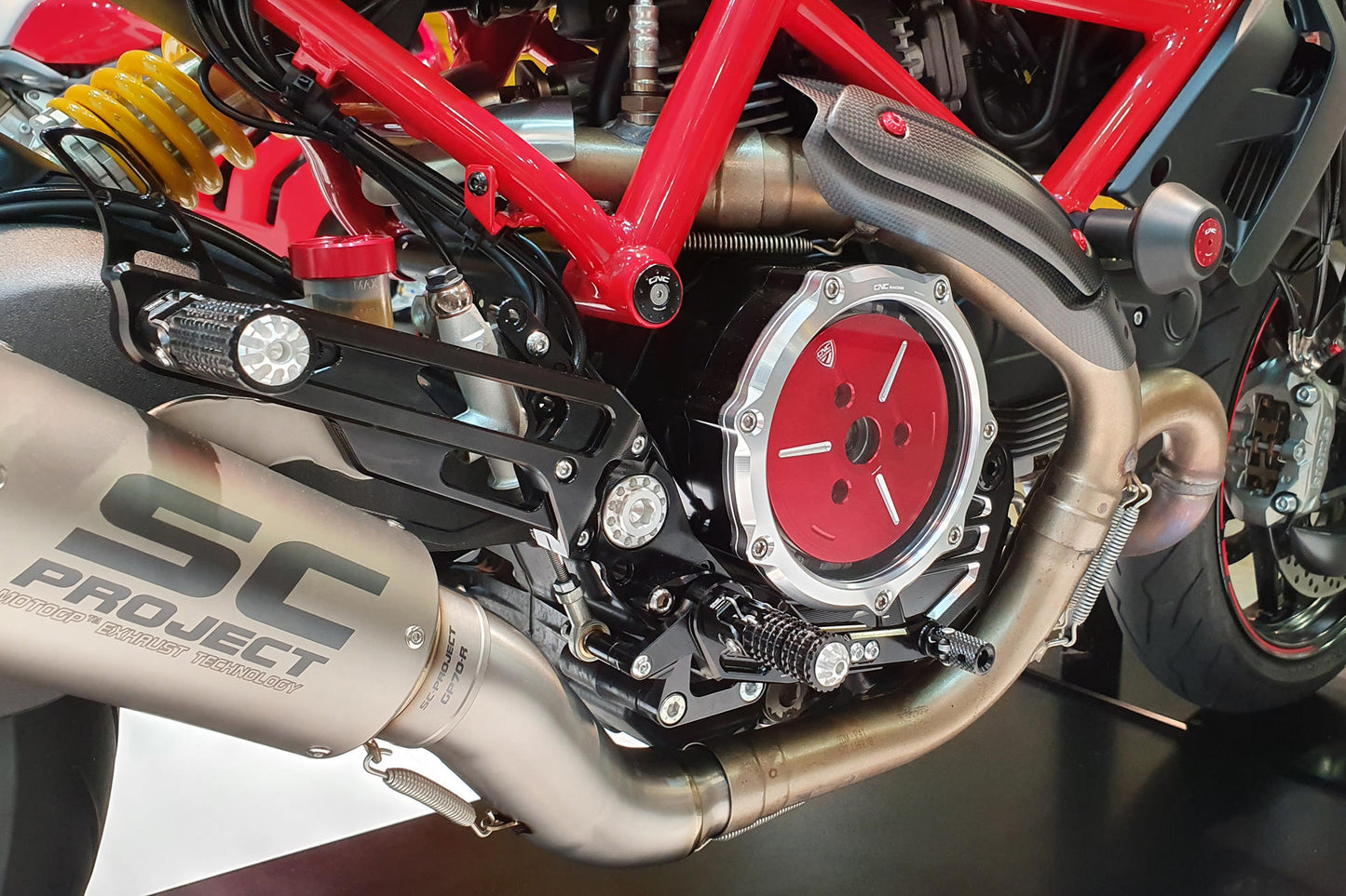 CAC02 - CNC Racing Height Compensation Ring for CA501 and SPA01 for Use with Ducati's with 6 spring Wet Clutches