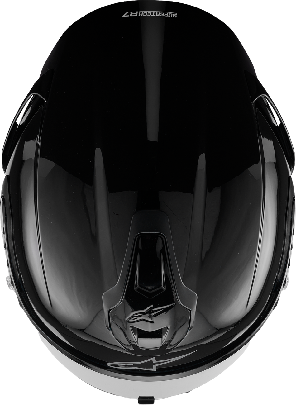 Alpinestars - Supertech R7 Helmet - 22.06 - Solid - Gloss Black