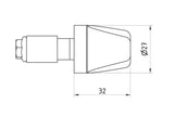 CM236 - CNC Racing - Type 5 'LOOK' Universal Bar Ends