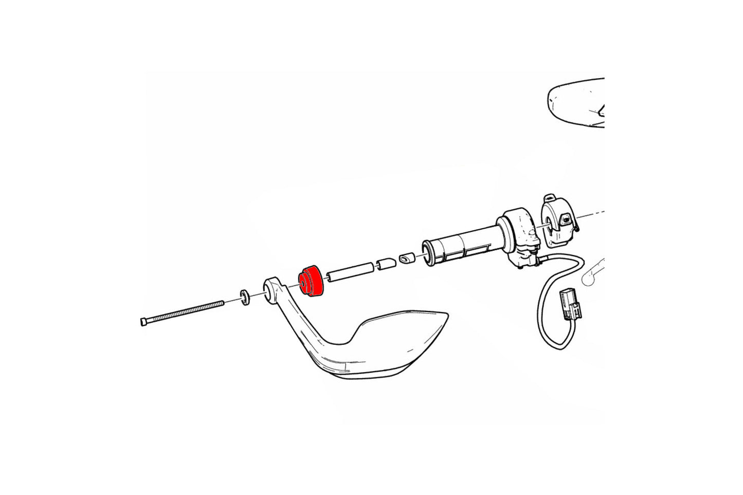 CM240 - CNC Racing - Bar Ends - Multistrada V4/DesertX