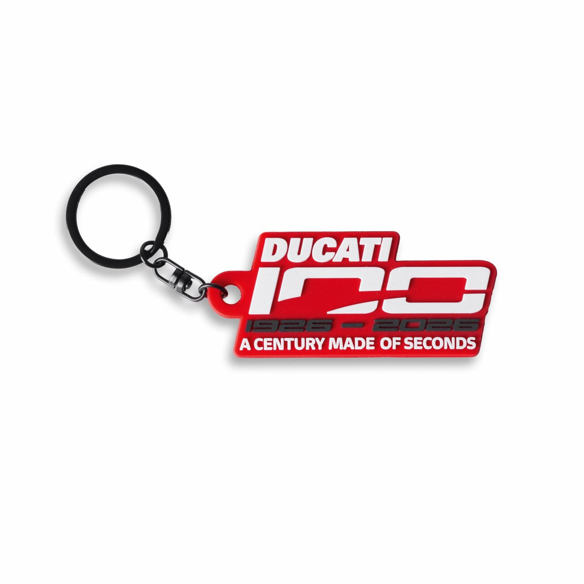 987804870 - Ducati One Hundred Rubber Key Ring