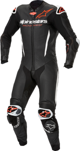 Alpinestars - GP-R7 1-PC Leather Suit - Black/White/Red Fluo