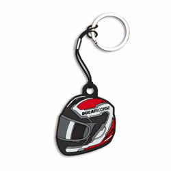 987704446 - DC Helmet Rubber Key Ring