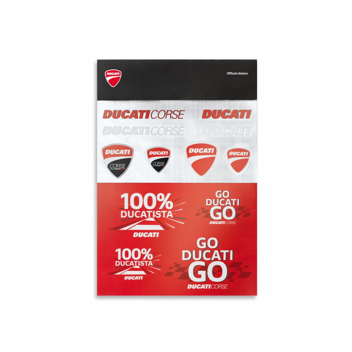 987800981 - 100% Ducatista Stickers