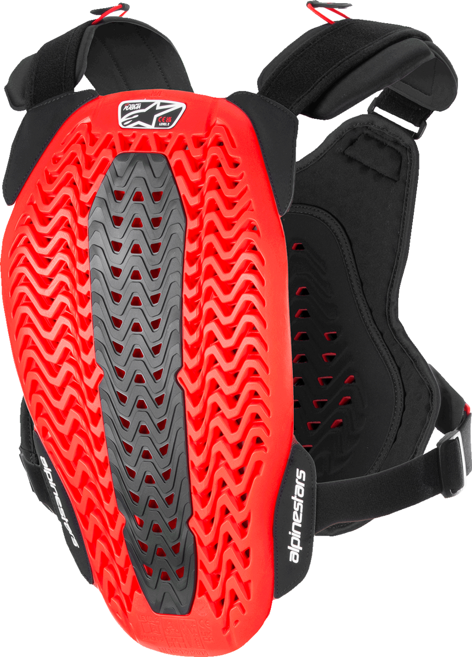 Alpinestars - A-5 Plasma Chest Protector - Black/Red/White