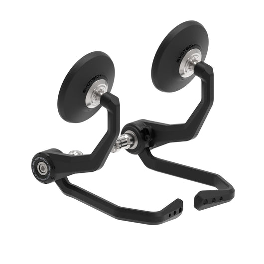 PRN015536-015554-016116-016459-016469-016517-016518-03 - Evotech Bar End Mirrors / Brake and Clutch Protector Kit - Ducati XDiavel Black Star (2021-2022)