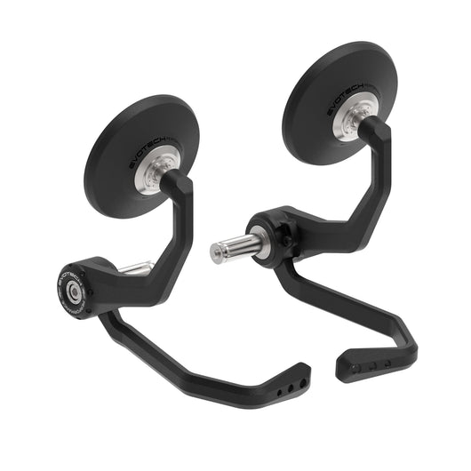 PRN015536-015554-016059-016089-016459-016469-016517-016518 - Evotech Bar End Mirrors / Brake And Clutch Protector Kit - Retro